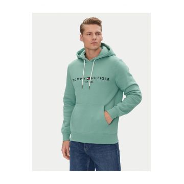 Hanorac barbati  verde simplu