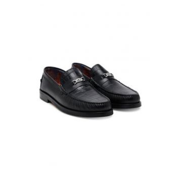 Mocasini barbatesti -  305469175 - piele naturala - negru