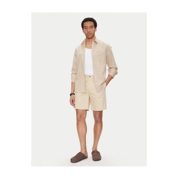 Pantaloni barbati  bej - material original