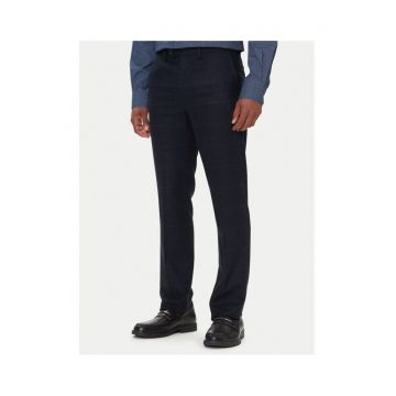 Pantaloni barbati  culoare bleumarin - chino