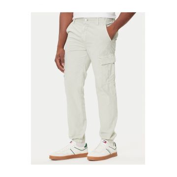 Pantaloni barbati  joggere - verde - bumbac -