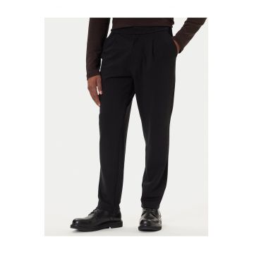 Pantaloni barbati -  negru - bumbac