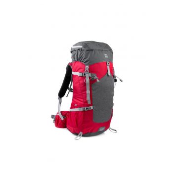 Rucsac de drumetie  50l rosu/gri