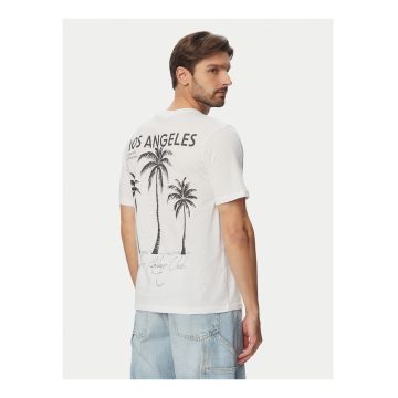 Tricou Barbatesc -  Alb - Bumbac - Regular fit