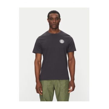 Tricou barbatesc  negru - din bumbac