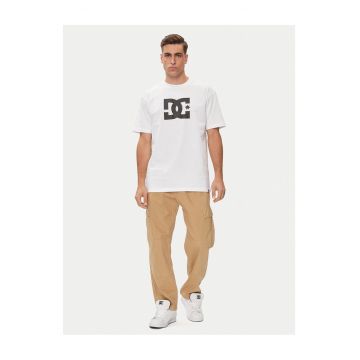 Tricou barbati  alb - bumbac -