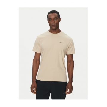 Tricou barbati  bej - bumbac -
