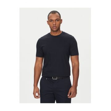 Tricou barbati  bleumarin - 100% bumbac