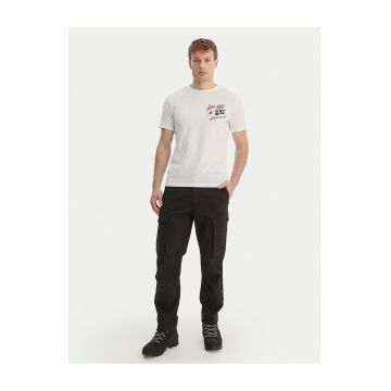 Tricou barbati -  bumbac - alb