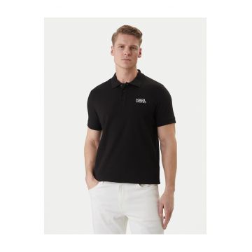 Tricou barbati -  bumbac - negru - 95% bumbac - 5% elastan