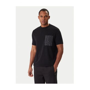 Tricou Barbati -  Bumbac - Negru - 95% bumbac - Negru