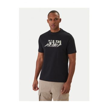 Tricou de Barbati -  Bumbac - Negru