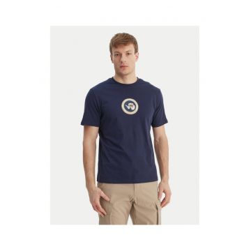 Tricou de Barbati -  din Bumbac Bleumarin