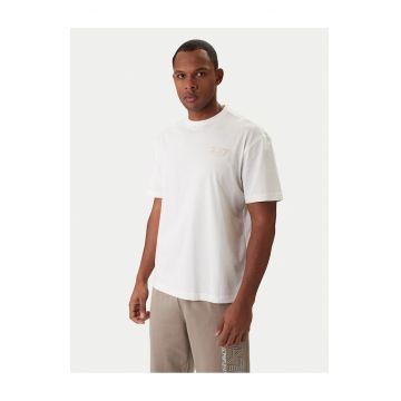 Tricou ecru din bumbac - Ecru