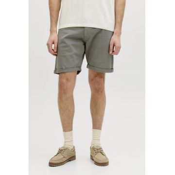 Bermude din denim regular fit Bricky - Grej
