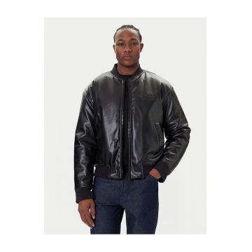 Geaca bomber barbati  negru