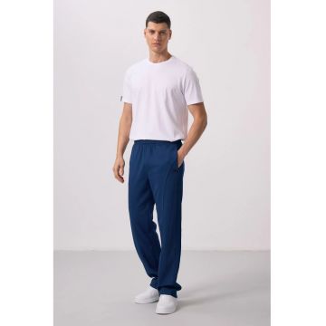 Pantaloni - Barbati - Pantaloni Palazzo TOMMY pentru Barbati Blocuri de Culoare - Multicolor -