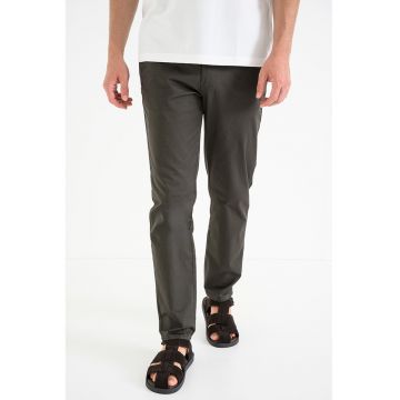 Pantaloni chino regular fit - Kaki
