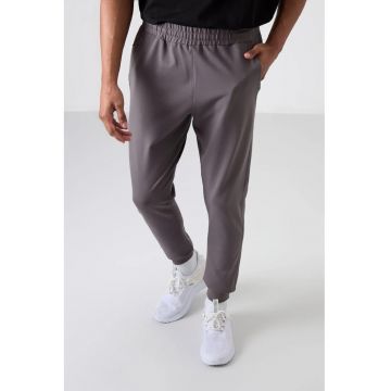 Pantaloni de trening - Barbati - Pantaloni de trening TOMMY din amestec de bumbac - Gri carbune -