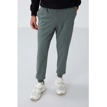 Pantaloni de trening - Barbati - Pantaloni de trening TOMMY din fleece pentru Verde