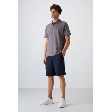 Pantaloni scurti - Barbati - Pantaloni scurti cargo TOMMY cu croiala pentru Albastru marin -