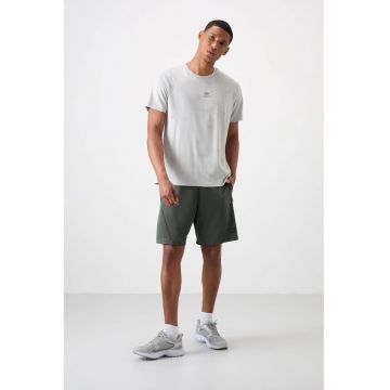 Pantaloni scurti - Barbati - Pantaloni scurti de trening din de poliester TOMMY pentru barbati - Verde