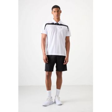 Pantaloni scurti - Barbati - Pantaloni scurti de trening din poliester TOMMY pentru barbati - Negru -