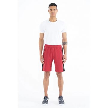 Pantaloni scurti - Barbati - Pantaloni scurti de trening TOMMY pentru barbati - Rosu
