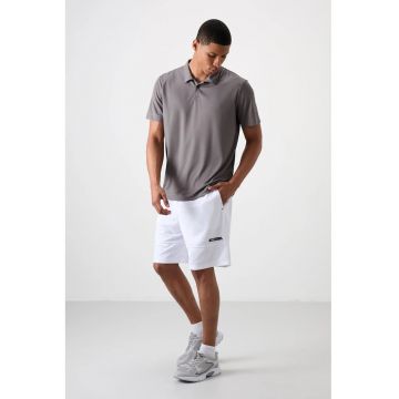 Pantaloni scurti - Barbati - Pantaloni scurti de trening uni TOMMY pentru barbati - Alb -