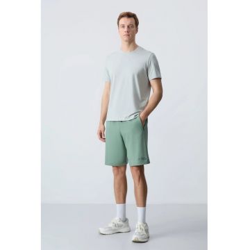 Pantaloni scurti - Barbati - Pantaloni scurti din jerseu TOMMY pentru barbati - Regular Verde salvie -