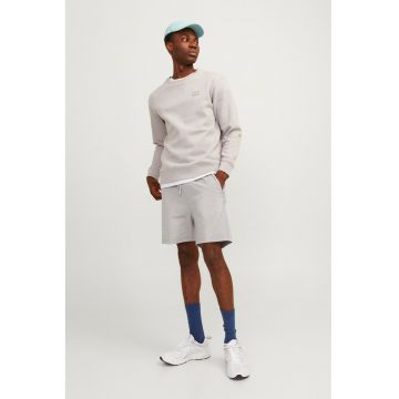 Pantaloni scurti cu buzunare cu fermoar Gordon - Gri deschis