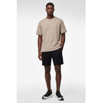 Pantaloni scurti cu talie elastica - Negru