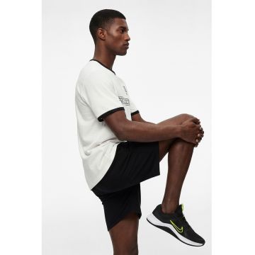 Pantaloni scurti cu talie medie - Negru