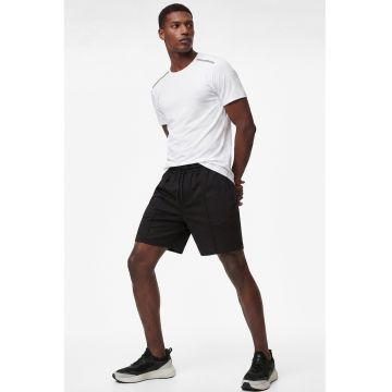 Pantaloni scurti relaxed fit - Negru