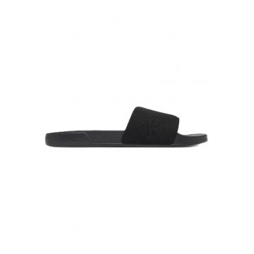 Papuci barbati -  Textil - Negru - Negru
