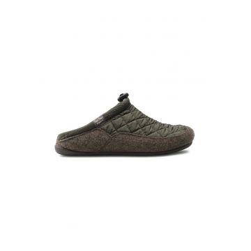 Papuci de casa barbati -  301003 - Pasla/Textil - Kaki - Kaki