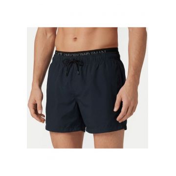 Sort de baie barbati WATER SPORTS SW M ELASTIC TAPE BOXER -  Poliester - Albastru - Albastru