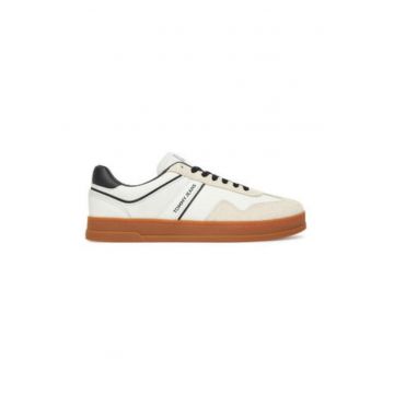 Tenisi barbatesti -  305438065 - piele naturala - alb/bej