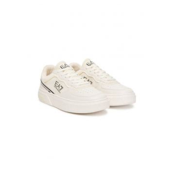 Tenisi unisex - Emporio Armani  piele ecologica - bej