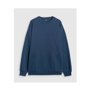 Bluza barbati  Oversize Denim - bumbac - Albastru denim