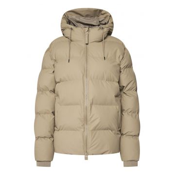 Geaca de iarna Unisex -  poliester - fermoar - bej -