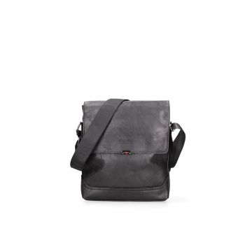 Geanta crossbody din piele ecologica Altorio - Negru