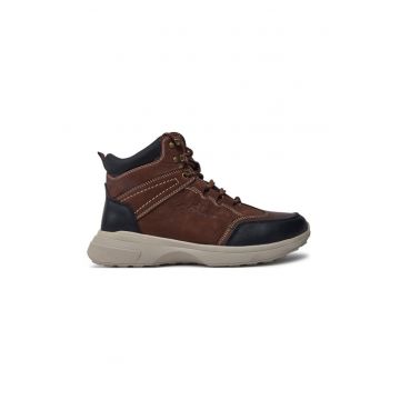 Ghete LCJ-24-33-2918MB Maro -  Piele naturala