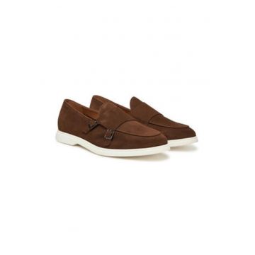 Mocasini barbati 304959288 -  Piele naturala - Maro