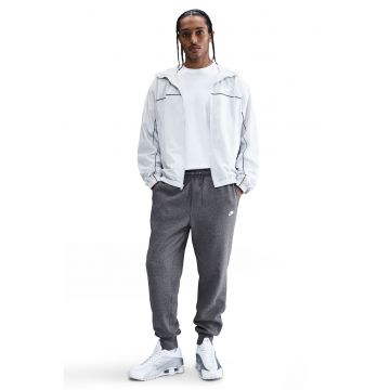 Pantaloni de trening cu logo si snur de ajustare - Gri antracit