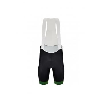 Pantaloni scurti ciclism cu bretele barbati  Tour de France - Alb/Verde/Negru