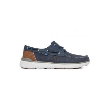 Pantofi barbati -  casual - bleumarin - textil