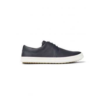 Pantofi barbati -  Piele - Albastru inchis - 46