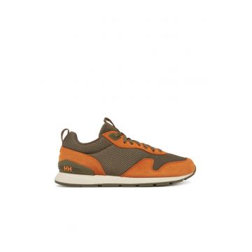 Pantofi sport barbati - 12004 -  Textil - 42 EU - Maro/Kaki - Maro/Kaki