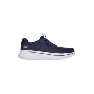 Pantofi sport Go Walk Arch Fit N-Joy - Cull de plasa - Alb optic/Bleumarin
